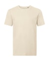 Heren T-shirt Organisch Russell R-108M-0 Natural